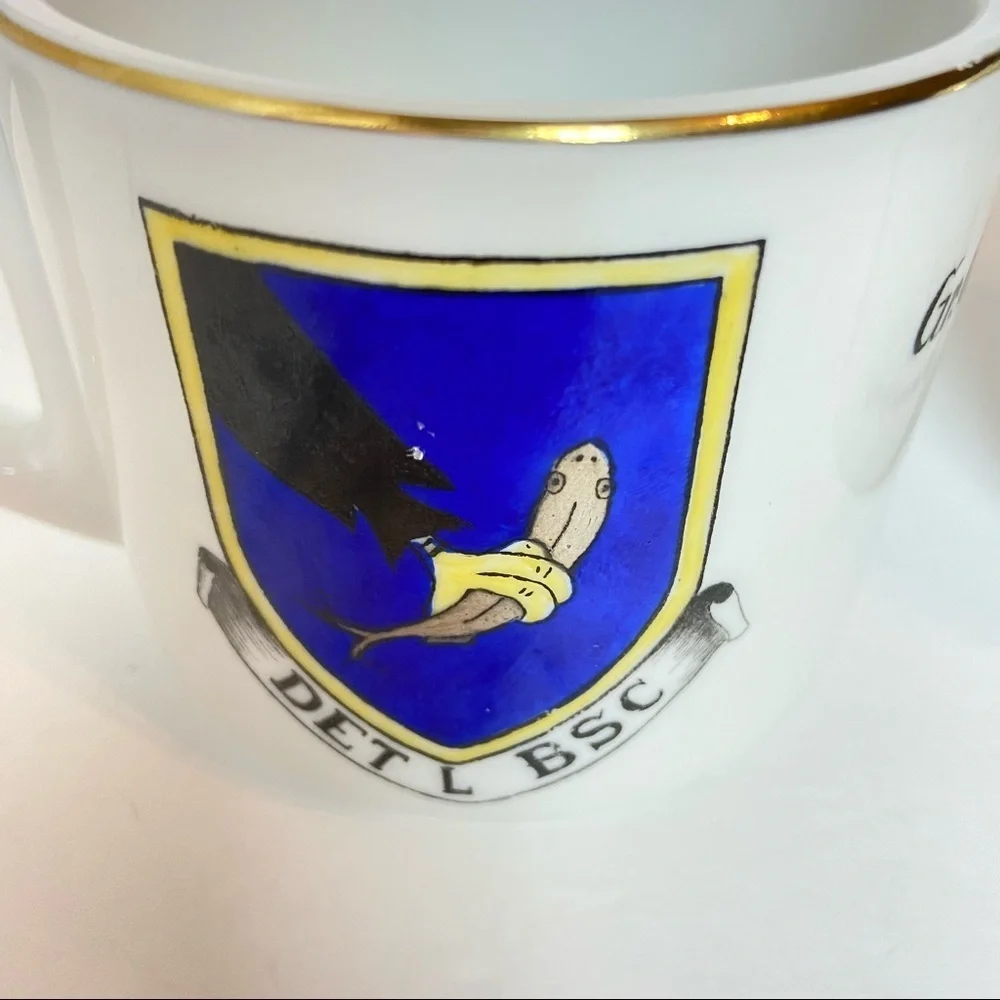 Schonwald Germany Coffee Cup Set of 2 1970s Vintage